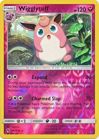 Wigglytuff, catalogue front
