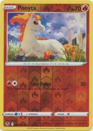 Ponyta, catalogue front