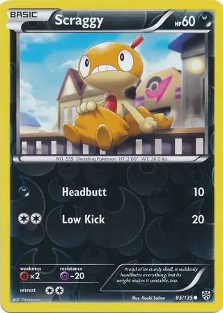 Scraggy, catalogue front