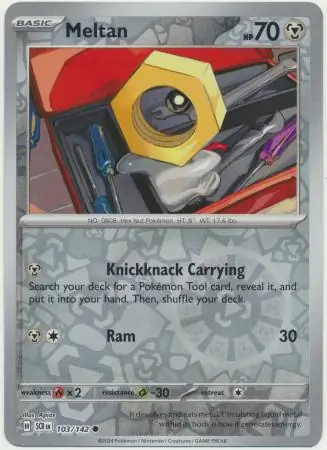Meltan, catalogue front