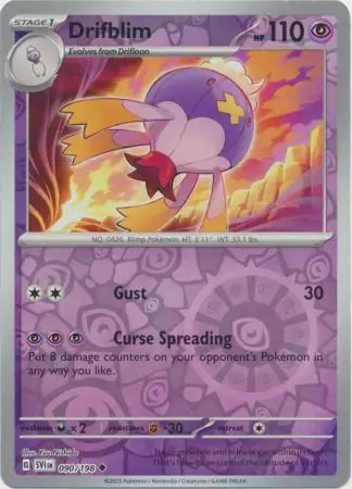 Drifblim, catalogue front