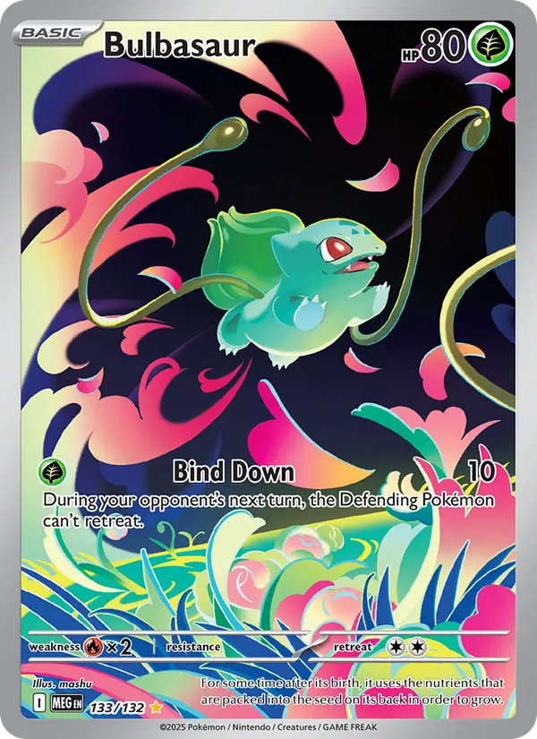 Bulbasaur, catalogue front