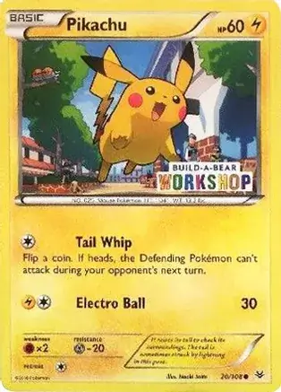 Pikachu, catalogue front