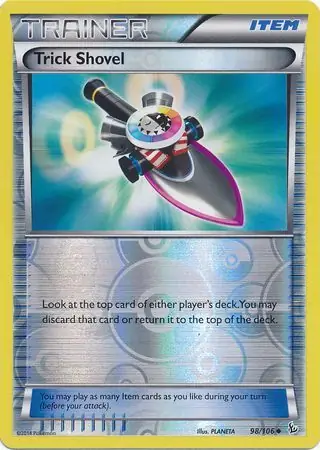Trick Shovel, catalogue front