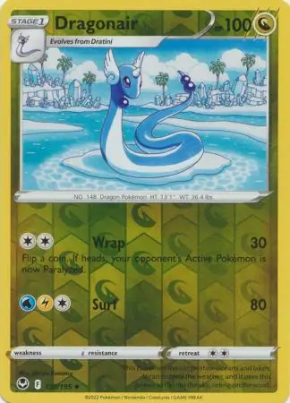 Dragonair, catalogue front