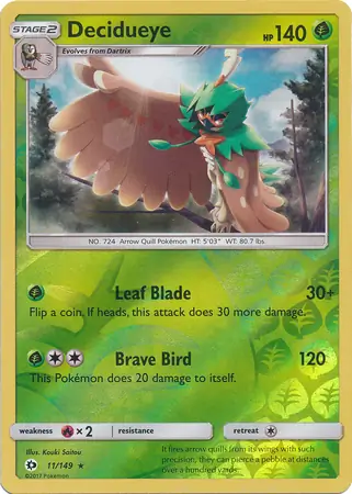 Decidueye, catalogue front