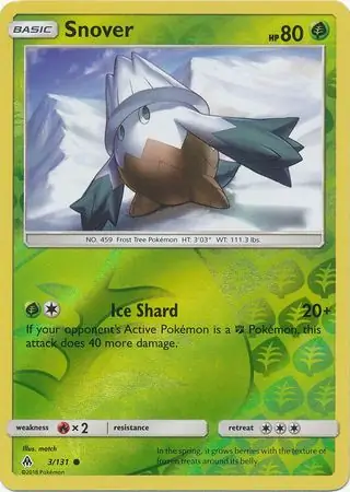 Snover, catalogue front
