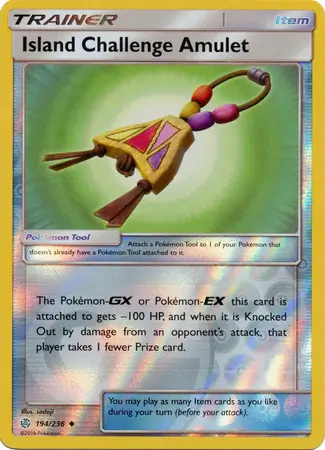 Island Challenge Amulet, catalogue front