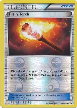 Fiery Torch, catalogue front