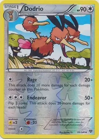 Dodrio, catalogue front