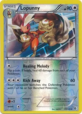 Lopunny, catalogue front