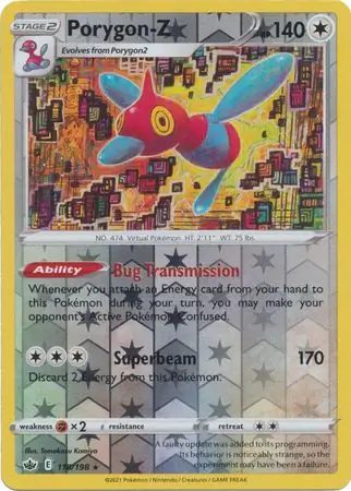 Porygon-Z, catalogue front