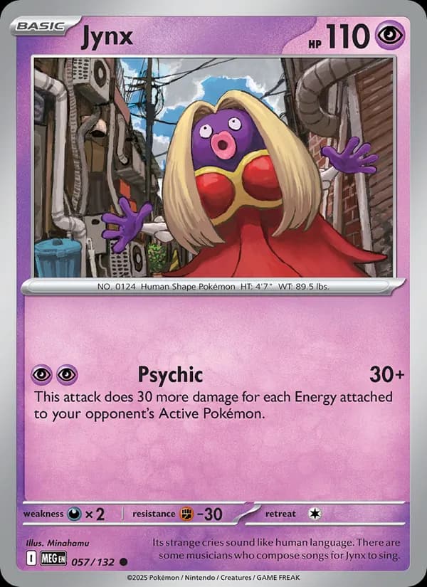 Jynx, catalogue front