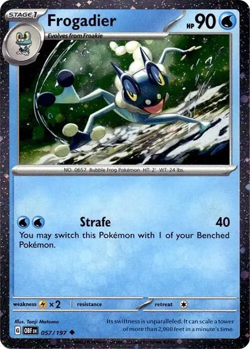 Frogadier, catalogue front