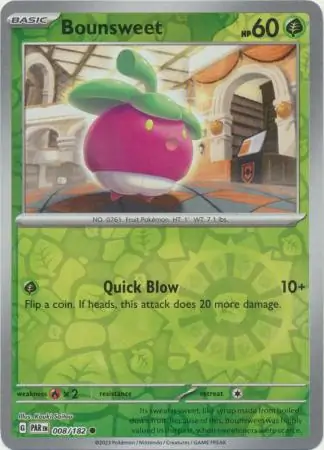 Bounsweet, catalogue front