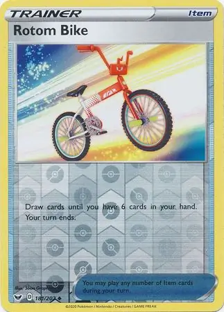 Rotom Bike, catalogue front
