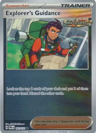 Explorer's Guidance, catalogue front
