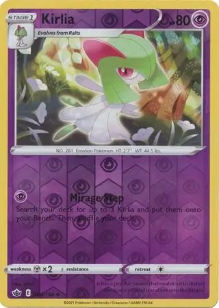 Kirlia, catalogue front