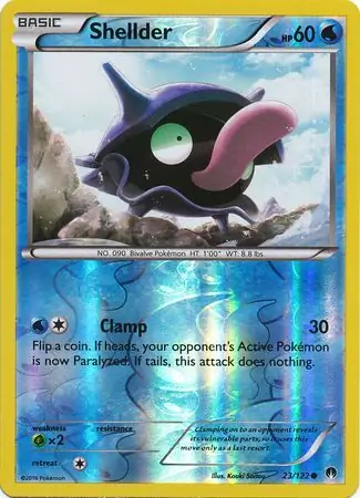 Shellder, catalogue front