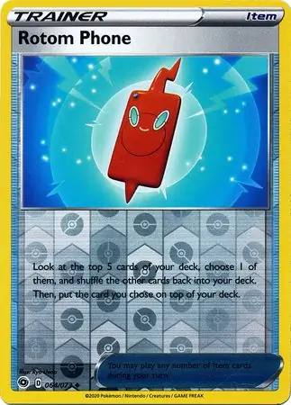 Rotom Phone, catalogue front