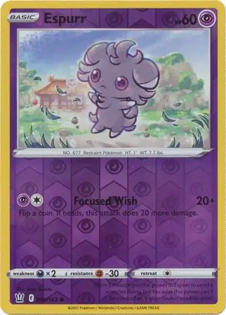 Espurr, catalogue front