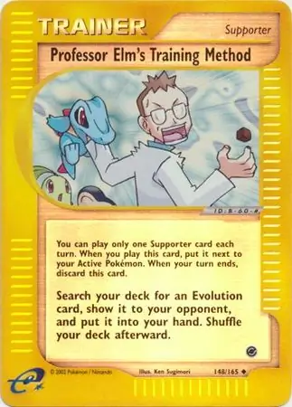 Professor Elm's Training Method, catalogue front
