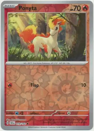 Ponyta, catalogue front