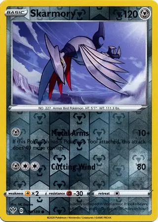 Skarmory, catalogue front