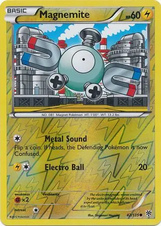 Magnemite, catalogue front