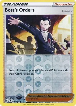 Boss's Orders (Giovanni), catalogue front