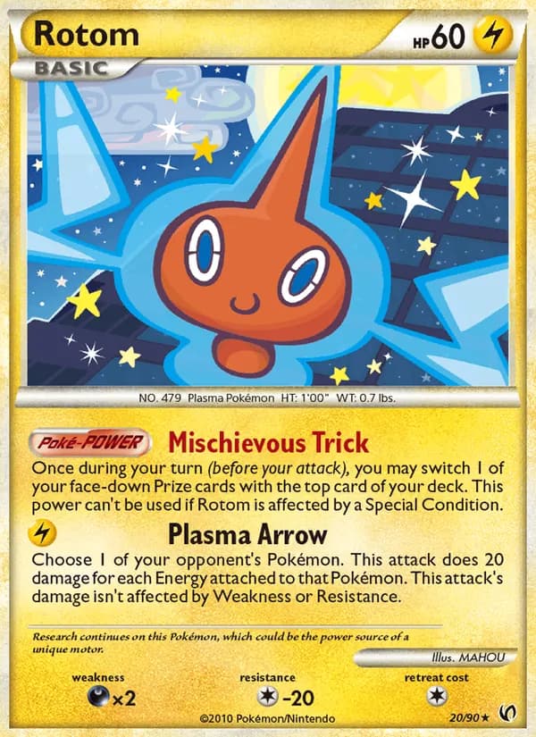 Rotom, catalogue front