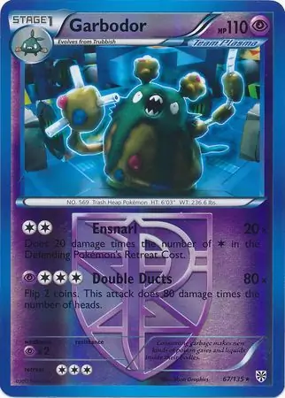 Garbodor, catalogue front