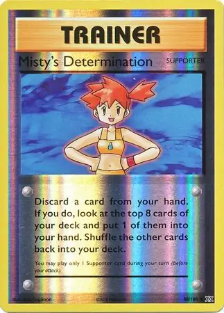 Misty's Determination, catalogue front