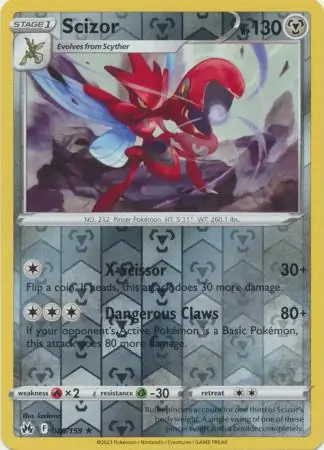 Scizor, catalogue front