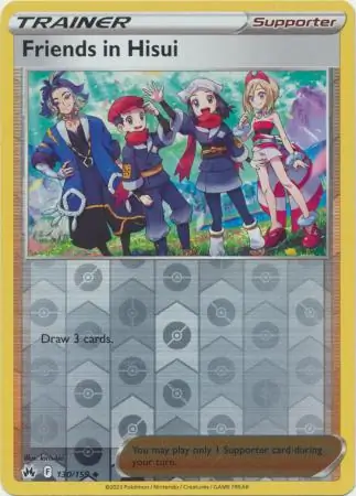 Friends in Hisui, catalogue front