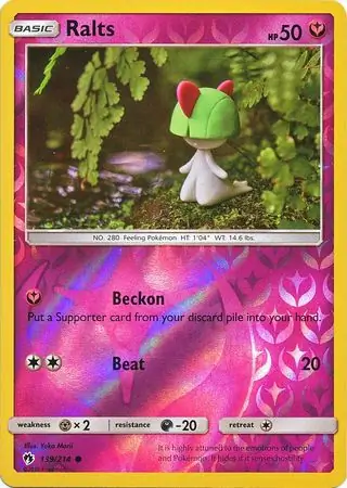 Ralts, catalogue front
