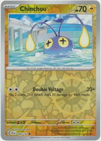 Chinchou, catalogue front