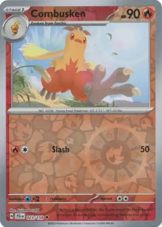 Combusken, catalogue front