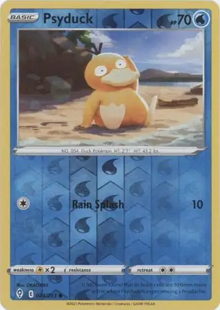 Psyduck, catalogue front