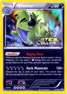 Tyranitar, catalogue front