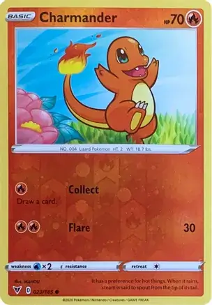 Charmander, catalogue front