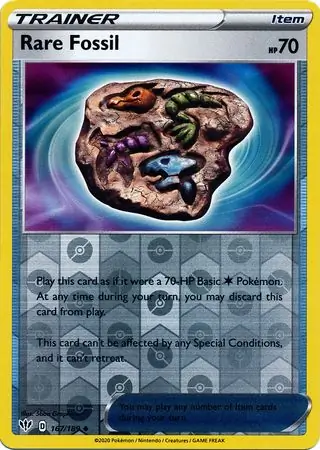 Rare Fossil, catalogue front