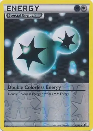 Double Colorless Energy, catalogue front