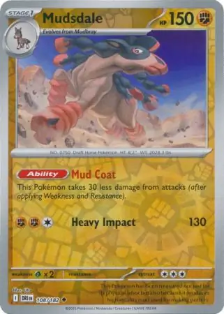 Mudsdale, catalogue front