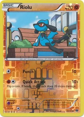 Riolu, catalogue front