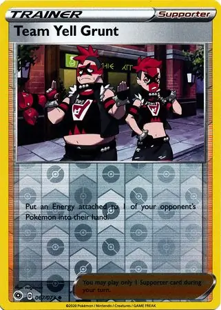 Team Yell Grunt, catalogue front