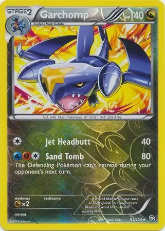 Garchomp, catalogue front