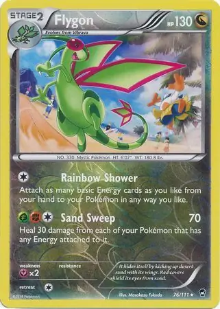 Flygon, catalogue front