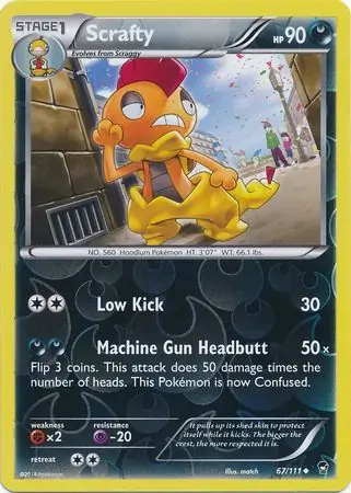 Scrafty, catalogue front