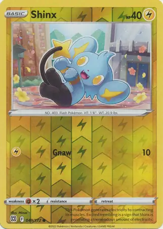 Shinx, catalogue front